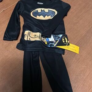 Kids Superhero Costume Set - Black and Gold